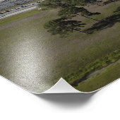 ケネディ宇宙センターの空中表示 フォトプリント            (角)