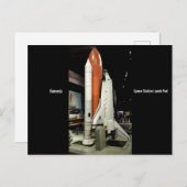 ケネディ宇宙センター起動パッドのはがき ポストカード (正面/裏面)