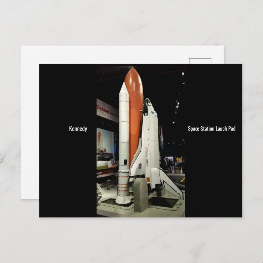 ケネディ宇宙センター起動パッドのはがき ポストカード (正面/裏面)