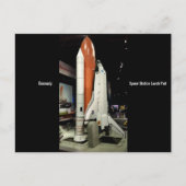 ケネディ宇宙センター起動パッドのはがき ポストカード (正面)