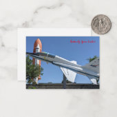 ケネディ宇宙センター ノートカード (正面/裏面インサイチュ)