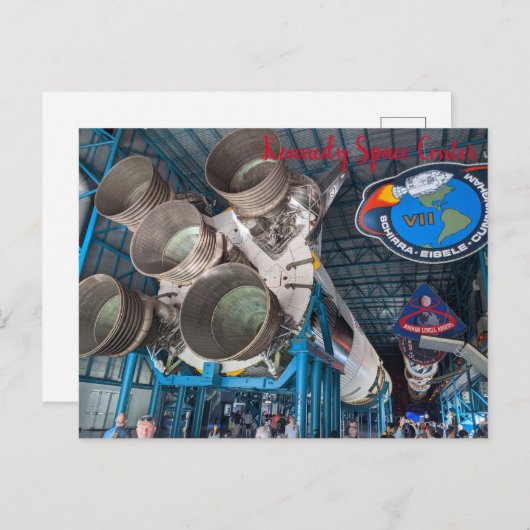 ケネディ宇宙センター ポストカード (正面/裏面)