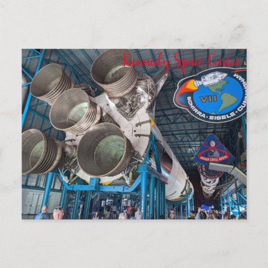 ケネディ宇宙センター ポストカード (正面)