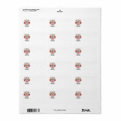 ケネディ家紋コート・オブ・アームズ ラベル (フルシート)