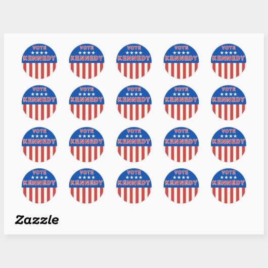 ケネディ無所属党 ラウンドシール (シート)