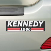 ケネディ1960年(John F Kennedy、JFK) バンパーステッカー (車上)
