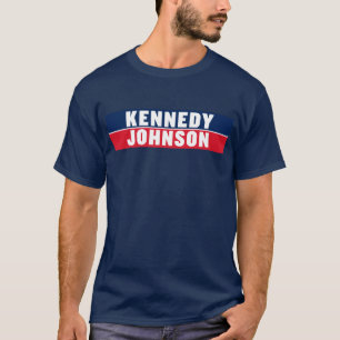 ケネディ・ジョンソン1960キャンペーンヴィンテージケネディ1960 Tシャツ