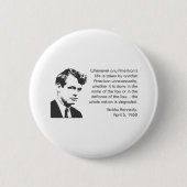 ケネディ 缶バッジ (正面)