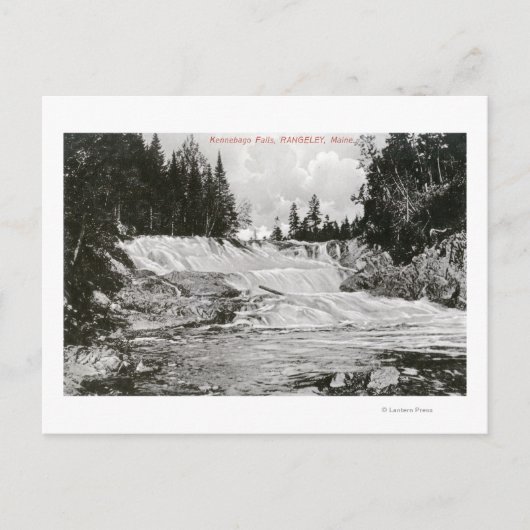 ケネバゴ滝 ポストカード (正面)