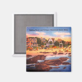 ケネバンクビーチ、メインヴィンテージコテージ写真 マグネット (正面/裏面)