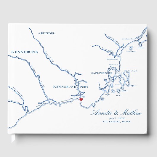 ケネバンクポートメ結婚イン ゲストブック (正面)