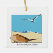 ケネバンクポート、ME馬蹄蟹カガニビーチ セラミックオーナメント (正面)