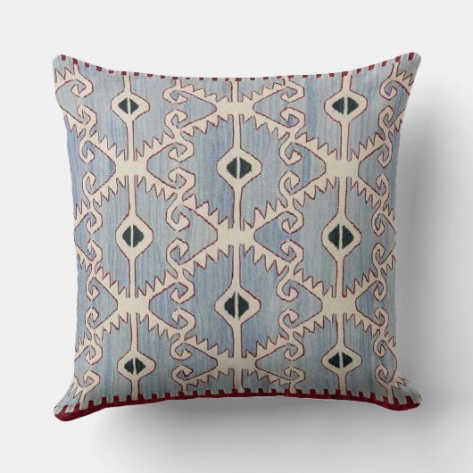 ケネビールミネラルブルーアクセントピロー クッション (裏面)