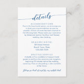 ケネブンクモダンポー結婚トの詳細ホテル情報 エンクロージャーカード (正面)