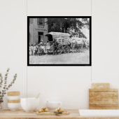 ケネベックアイスワゴン1899 ポスター (キッチン)