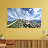 ケネベックパスインディアントレイルリッジ2 – コロラド キャンバスプリント (インサイチュ (リビング))