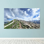 ケネベックパスインディアントレイルリッジ2 – コロラド キャンバスプリント (インサイチュ (ウッドフロア))