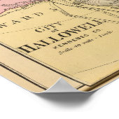 ケネベック州ウォータービル ポスター (角)