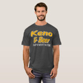 『ケノビールが私の目的』 Tシャツ (正面フル)