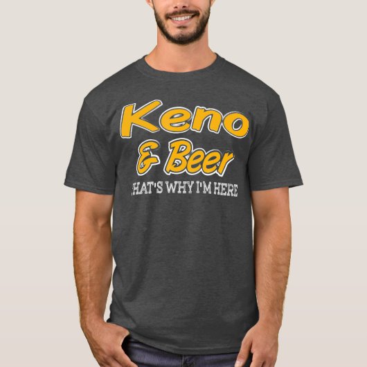 『ケノビールが私の目的』 Tシャツ (正面)