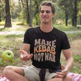 ケバブを戦争から遠ざける |カバブ・コビデ Tシャツ
