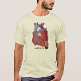ケビンのシアバターによるオーガニックな人の綿のティー及びハートの芸術 Tシャツ