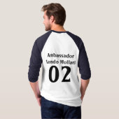 ケビンのワイシャツ Tシャツ (裏面フル)