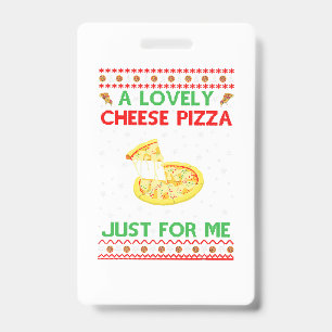 ケビンのXマス・ホーム・アローン風 チェーズピザTシャツ 一人で見るのが楽しい バッジ