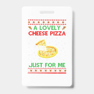 ケビンのXマス・ホーム・アローン風 チェーズピザTシャツ 一人で見るのが楽しい バッジ