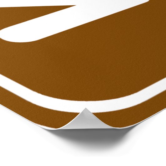 ケビングハイウェイ標識 ポスター (角)