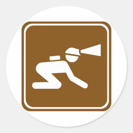 ケビングハイウェイ標識 ラウンドシール (正面)