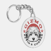 ケビンズコーナーマスコットギズモマルティポパピー キーホルダー (正面左)