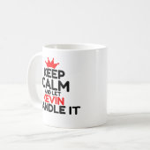 ケビン コーヒーマグカップ (正面左)