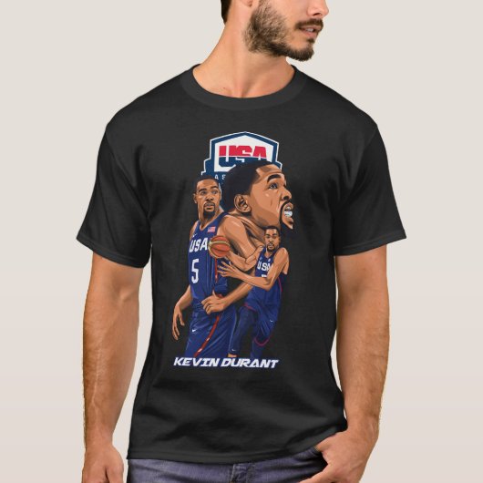 ケビン・デュラント USA Tシャツ (正面)