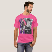 ケビン・ハーターバスケットボールシャツタペストリー Tシャツ (正面フル)