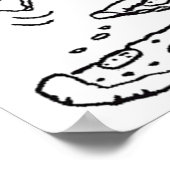 ケビン・マロン風刺画 ポスター (角)