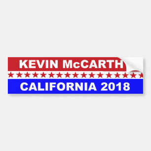ケビンMcCarthyカリフォルニア議会2018年 バンパーステッカー