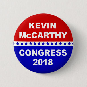 ケビンMcCarthyカリフォルニア議会2018年 缶バッジ