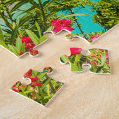 ケファロニア、ギリシャ、アソス ジグソーパズル (側面)