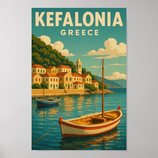 ケファロニア・ギリシャ ポスター (正面)