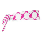ケフィイェピンクパレスティナ模様 タイヘッドバンド (回転270)