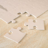 ケフィエ・パレスチナ国旗とオリーブの木を持つ子供 ジグソーパズル (側面)