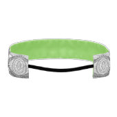 ケフィシーパレスチナのスカーフ伝統的ファブリック アスレチックヘッドバンド (裏面)