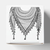 ケフィシーパレスチナのスカーフ伝統的ファブリック フェイバーボックス (上部)