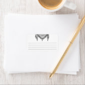 ケフィシーパレスチナのスカーフ伝統的ファブリック ラベル (インサイチュ)