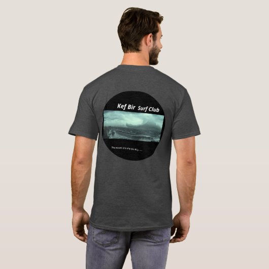 ケフビールサーフクラブ Tシャツ (裏面フル)