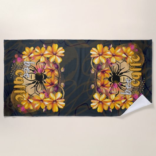 ケフ・ビー ビーチタオル (正面)