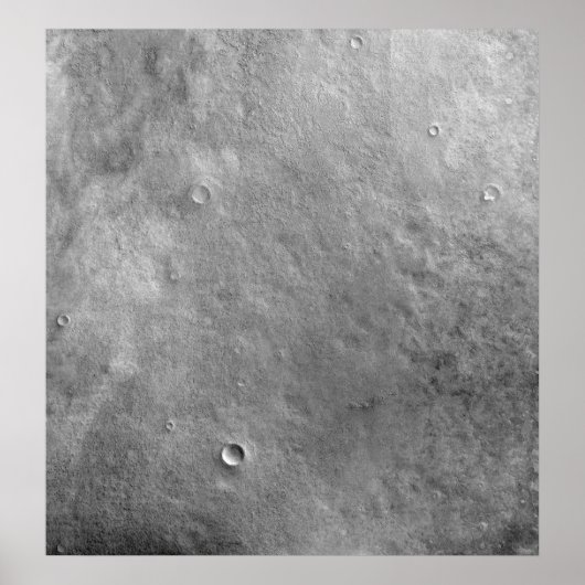 ケプラーのクレーター表面の火星 ポスター (正面)