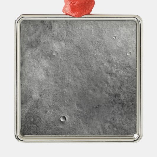 ケプラーのクレーター表面の火星 メタルオーナメント (正面)