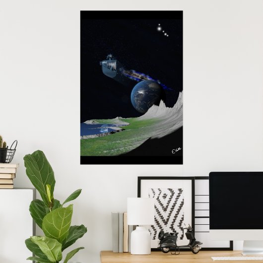 ケプラーの夢 ポスター (ホームオフィス)